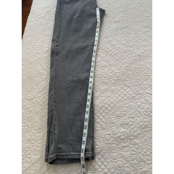 Levi's Wedge Straight button fly high rise black/grey jeans, sz 28 - Picture 7 of 7